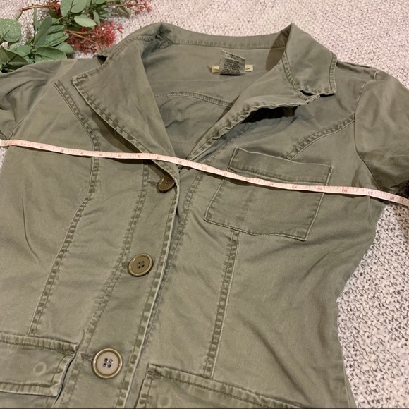 Z. Cavaricci Vintage Olive Green Utility Jacket - Picture 8 of 10